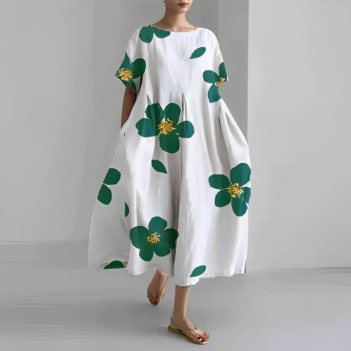 Aurora™ – Boheme Floral Kjole til en Naturlig og Romantisk Stil