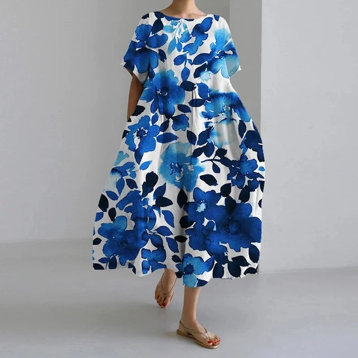 Aurora™ – Boheme Floral Kjole til en Naturlig og Romantisk Stil