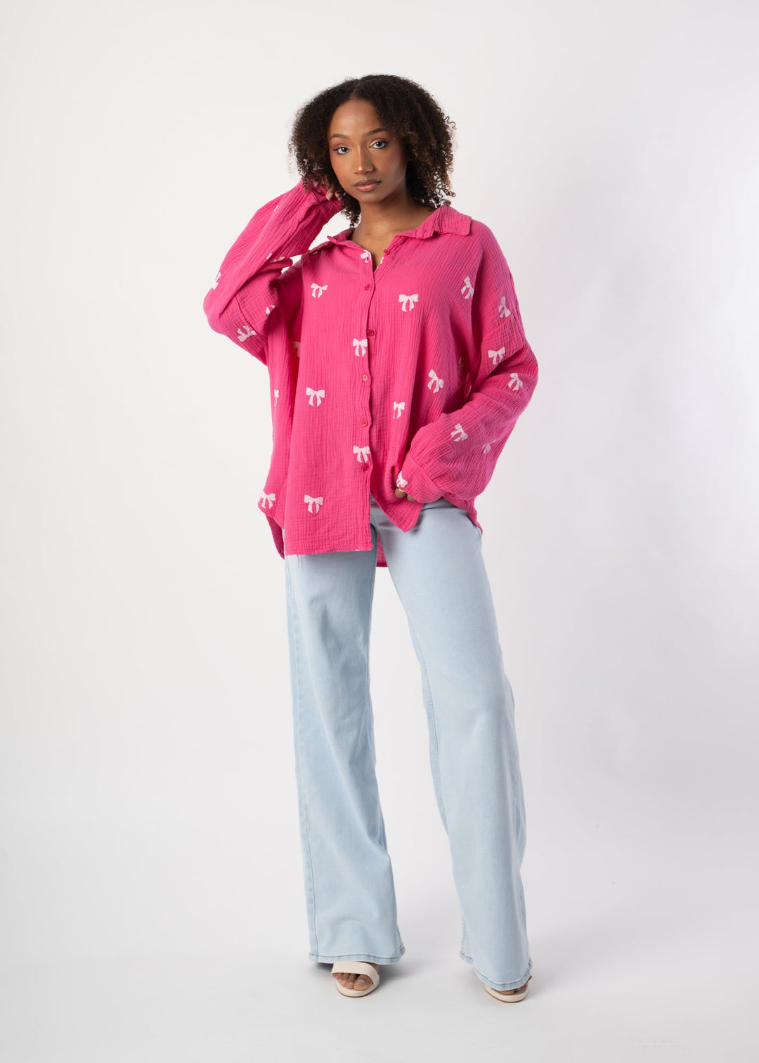 Norel™ - Mid Waist Ekstra Lange Jeans